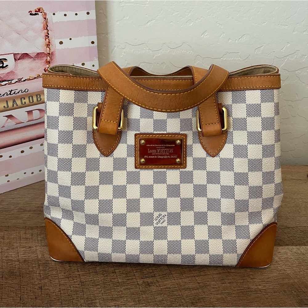Louis Vuitton MM Hampstead Damier Azur